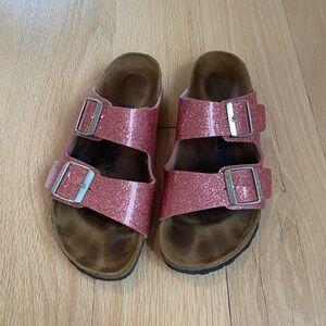 Birkenstocks Pink Glitter Arizona 39